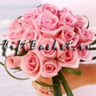 Букет невесты Романтика из светло розовых роз 
